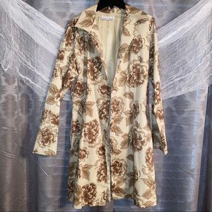 White House Black Market size medium light trench